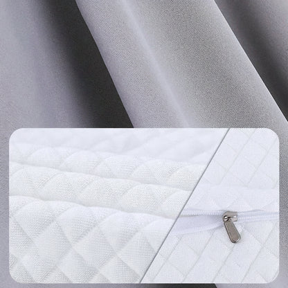 100% Polyester Memory Foam Cervical Pillow 60 Thread Count Oeko-Tex Certified 62X41X12Cm
