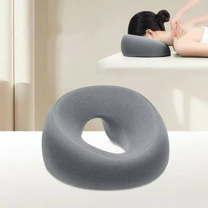 Face down Pillow Desk Nap Pillow Prone Resting Comfort Memory Foam Ergonomics Home Massage Headrest for Beauty Salon